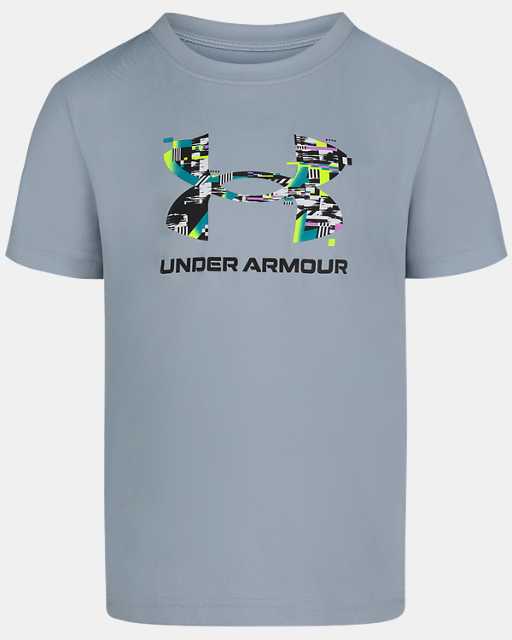 Little Boys' UA Logo Glitch T-Shirt